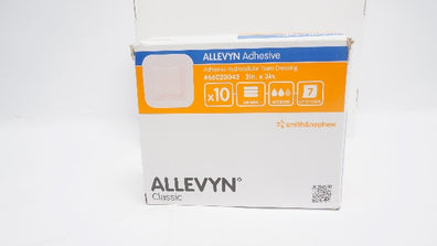 Smith&Nephew 66020043 Allevyn Classic Adhesive 3inch x 3inch(x) - Box of 10